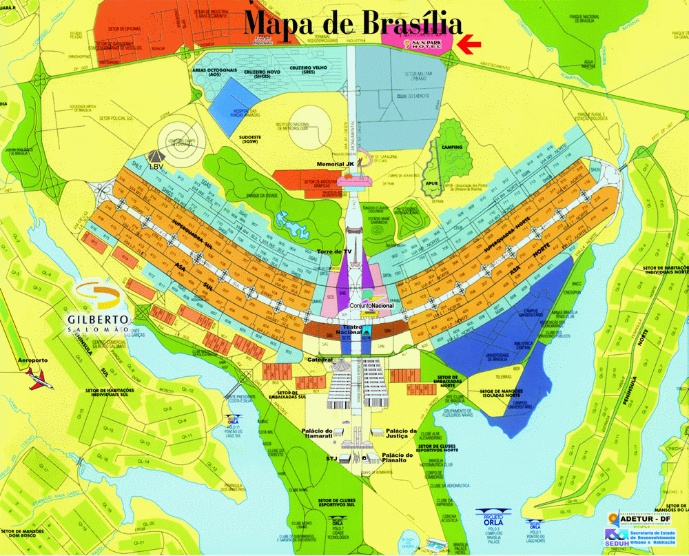 Plano piloto Brasilia
