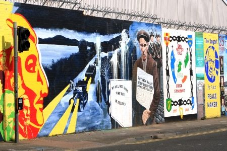 ‘Walls of Peace’ and memories of conflict in Belfast