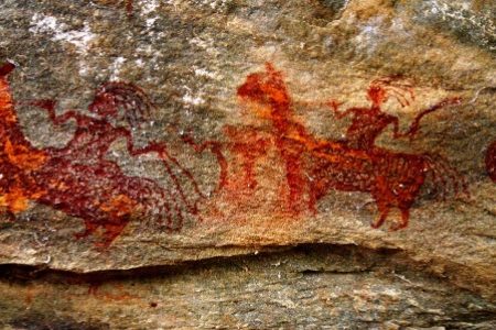 Rock Art in Panna - What does it mean to the people who live there?